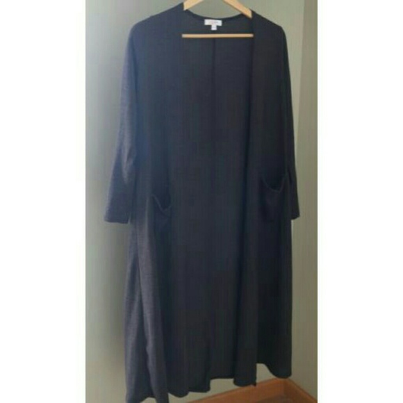 LuLaRoe Sweaters - Lularoe Sarah Long Cardigan/Duster Pockets Solid